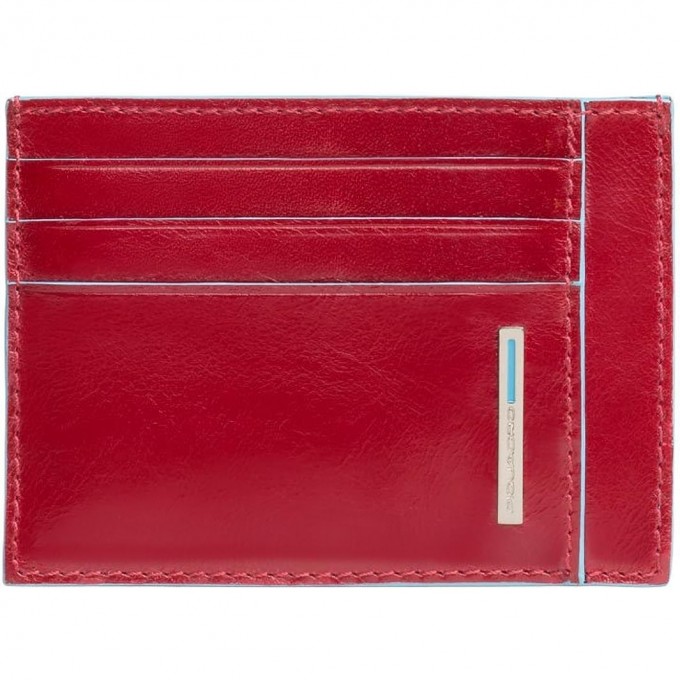 Чехол для кредитных карт PIQUADRO BLUE SQUARE красный PP2762B2R/R