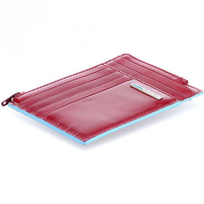 Чехол для кредитных карт PIQUADRO BLUE SQUARE лиловый/синий PU1243B2R/VIBL