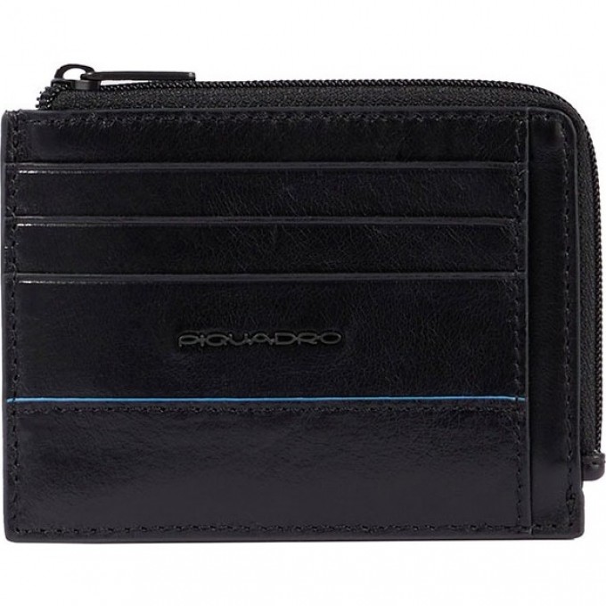 Чехол для кредитных карт PIQUADRO BLUE SQUARE REVAMP черный PP4822B2VR/N