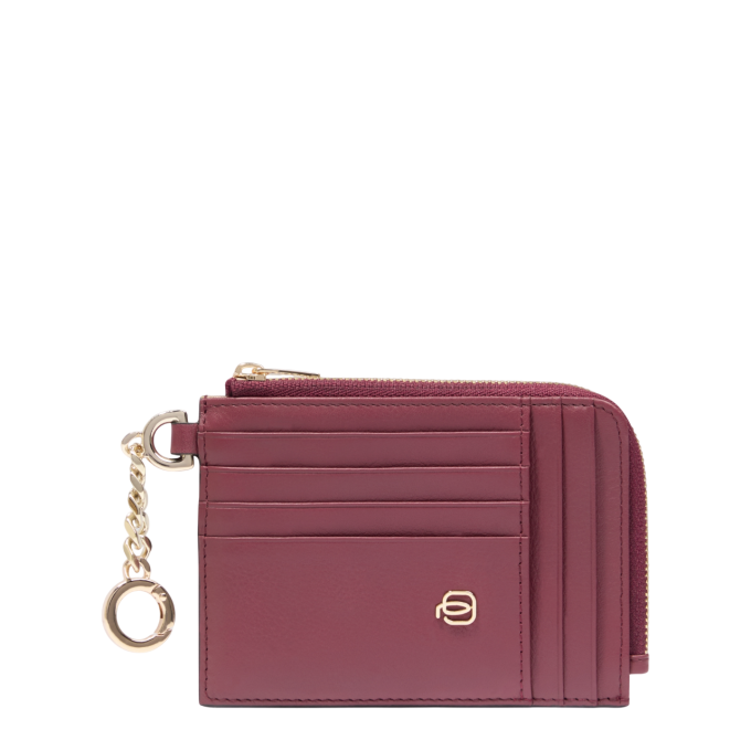 Чехол для кредитных карт PIQUADRO LYRA бургунди, натуральная кожа PP5910W92R/BO