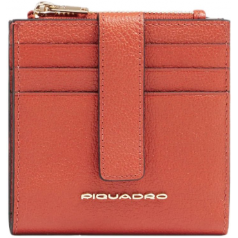 Чехол для кредитных карт PIQUADRO PATRICIA PP6843W140R/AR коралловый кожа Чехол для кредитных карт PIQUADRO PATRICIA PP6843W140R/AR коралловый кожа