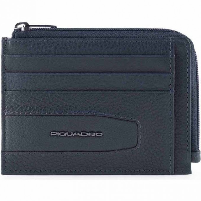 Чехол для кредитных карт PIQUADRO W101 (синий) PP4822W101R/BLU