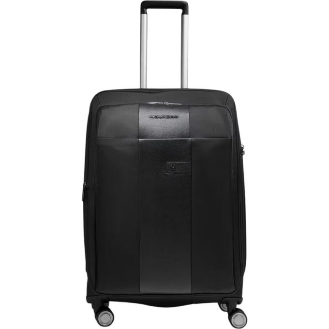 Чемодан PIQUADRO BRIEF2 () 45x68x30см ткань черный BV6650BR2/N