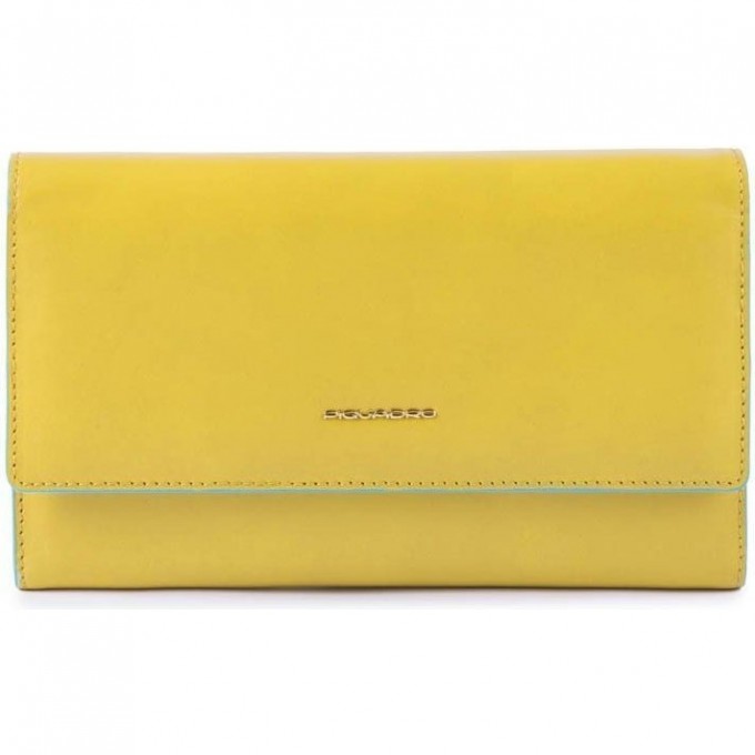 Клатч женский PIQUADRO BLUE SQUARE (желтый) AC4707B2R/G5