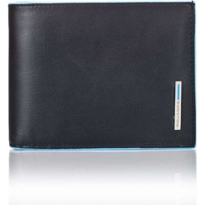 Кошелек мужской PIQUADRO BLUE SQUARE черный PU1392B2R/N