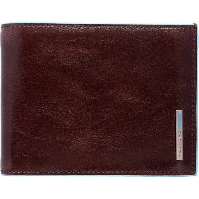 Кошелек мужской PIQUADRO BLUE SQUARE (коричневый) PU1240B2/MO