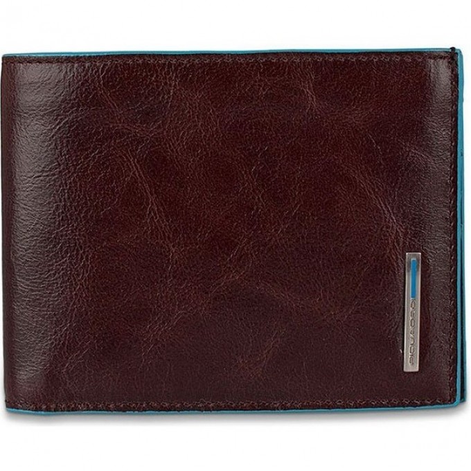 Кошелек мужской PIQUADRO BLUE SQUARE (коричневый) PU257B2R/MO