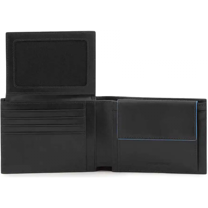 Кошелек мужской PIQUADRO BLUE SQUARE REVAMP черный PU1392B2VR/N
