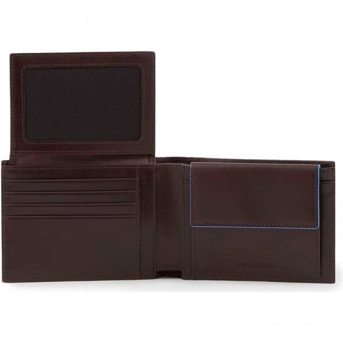 Кошелек мужской PIQUADRO BLUE SQUARE REVAMP коричневый PU1392B2VR/MO