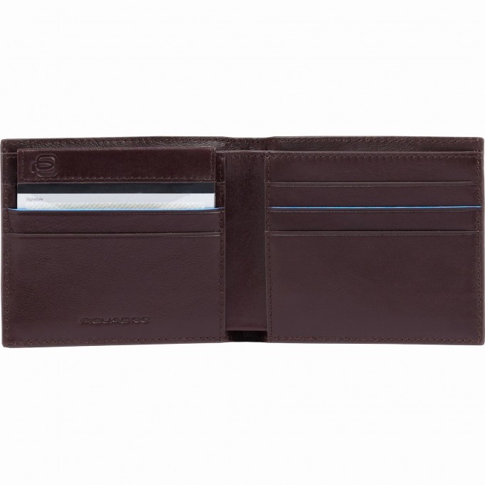 Кошелек мужской PIQUADRO BLUE SQUARE REVAMP коричневый PU3891B2VR/MO