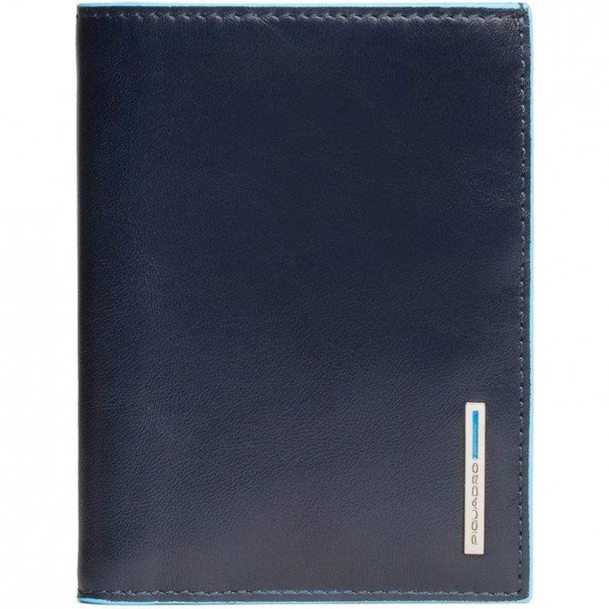 Кошелек мужской PIQUADRO BLUE SQUARE темно-синий PU1393B2/BLU2