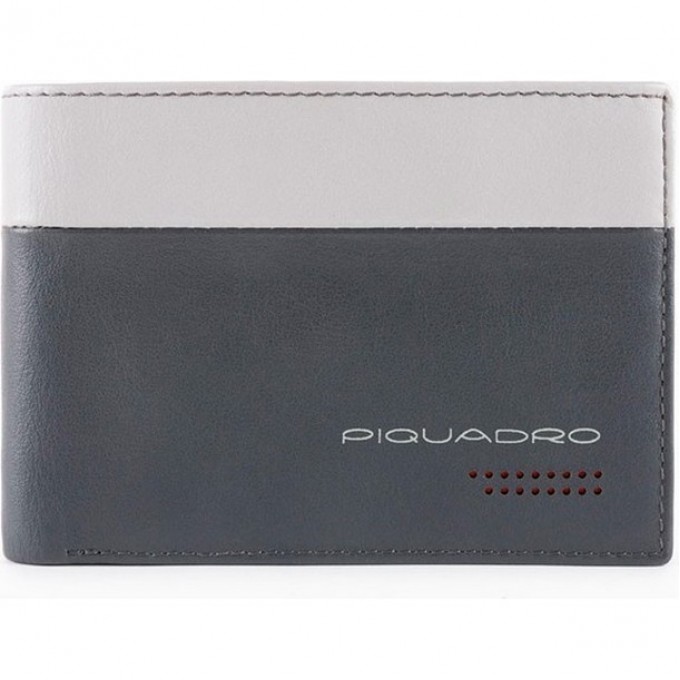 Кошелек мужской PIQUADRO URBAN (серый/черный) PU257UB00R/GRN