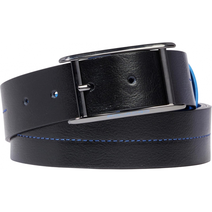 Ремень мужской PIQUADRO BLUE SQUARE черный натуральная кожа CU6667B2/N Ремень мужской PIQUADRO BLUE SQUARE черный натуральная кожа CU6667B2/N