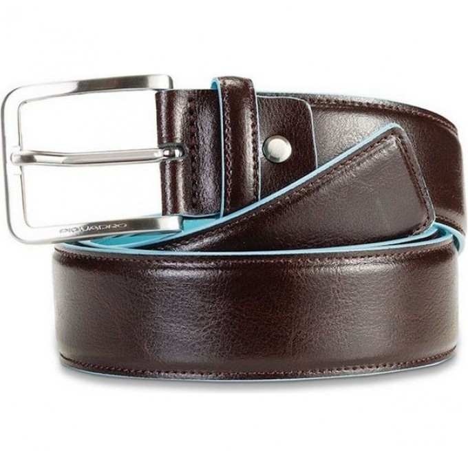 Ремень мужской PIQUADRO BLUE SQUARE (коричневый) CU3254B2/MO