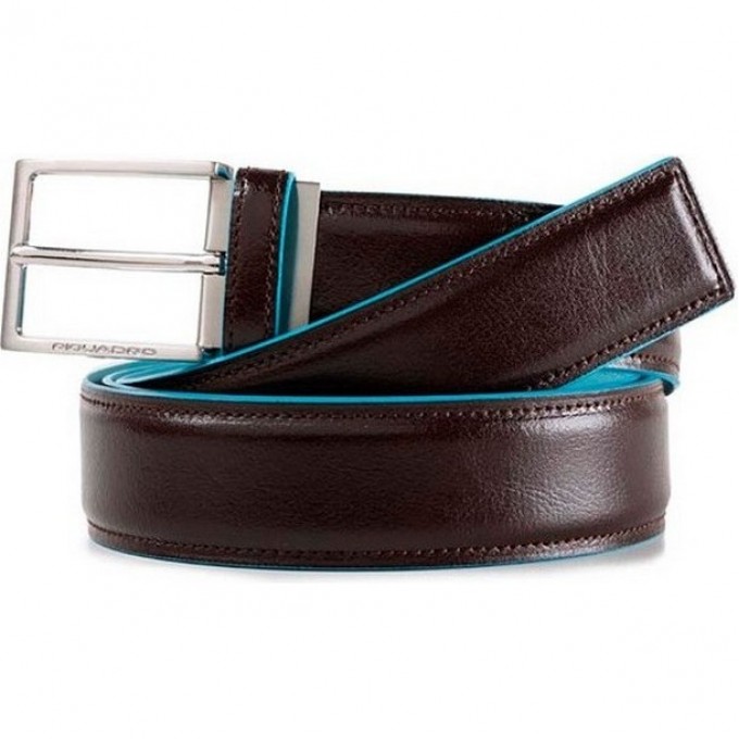Ремень мужской PIQUADRO BLUE SQUARE (коричневый) CU4207B2/MO