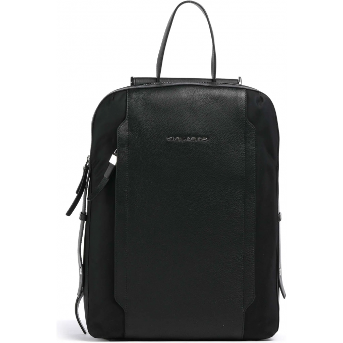Рюкзак женский PIQUADRO LYRA черный ткань/натуральная кожа CA4576W92T/N