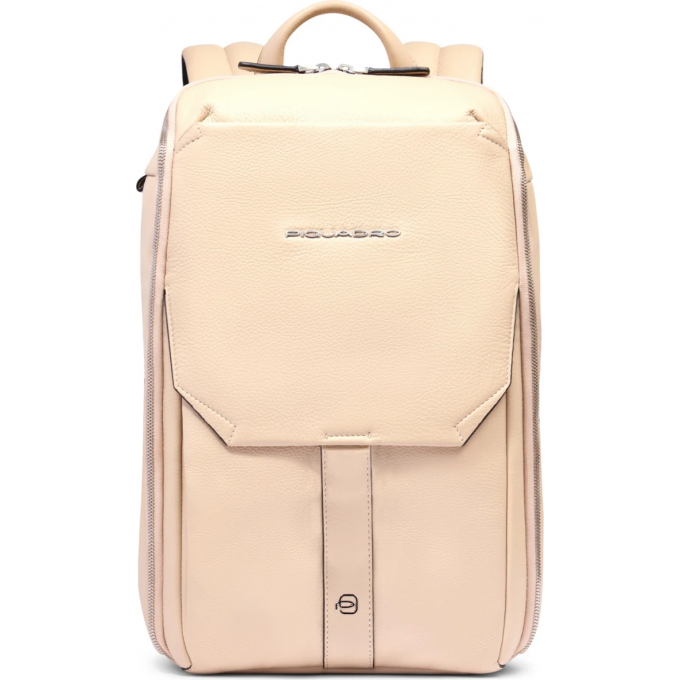 Рюкзак женский PIQUADRO THAN бежевый кожа CA6609S135/BE