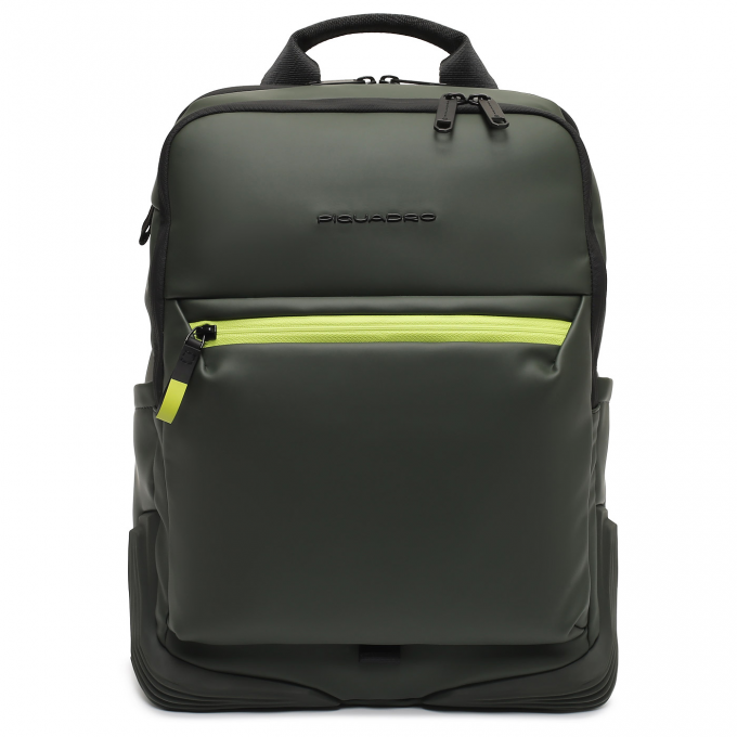 Рюкзак мужской PIQUADRO CORNER 2.0 темно-зеленый полиуретан/полиэстер CA6464C2OW/VE