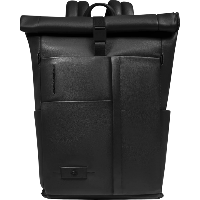 Рюкзак мужской PIQUADRO RUSSEL роллтоп черный CA6768W137/N