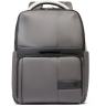 Рюкзак мужской PIQUADRO WOLLEM RUBBER серый/черный нейлон CA6238W129W/GRN