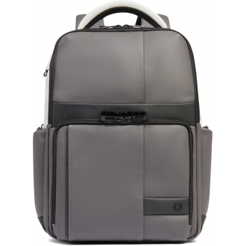 Рюкзак мужской PIQUADRO WOLLEM RUBBER CA6239W129W/GRN серый/черный нейлон