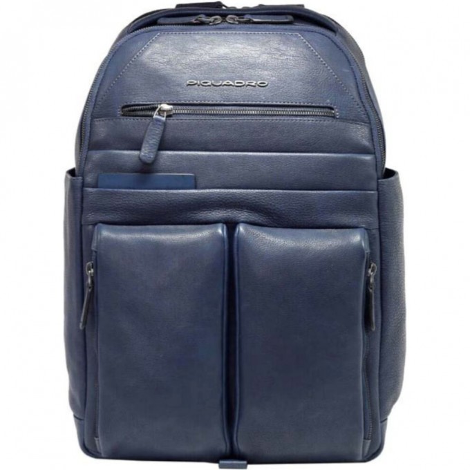 Рюкзак PIQUADRO PAAVO синий кожа CA6030S122/BLU