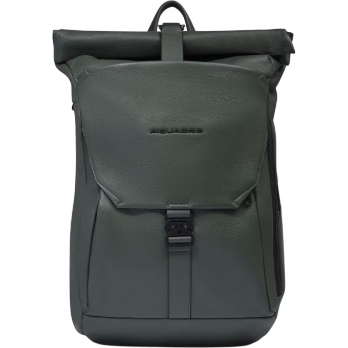 Рюкзак PIQUADRO THAN роллтоп хаки кожа CA6612S135/VE