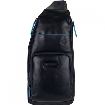 Рюкзак слинг PIQUADRO BLUE SQUARE REVAMP CA5577B2V/BLU синий