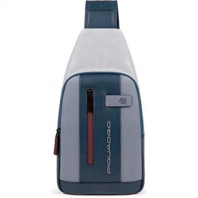 Рюкзак слинг PIQUADRO URBAN серый/бордовый CA4536UB00/GRBO