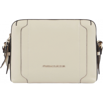 Сумка женская PIQUADRO CIRCLE BD4870W92/BECU бежевая/кофейная натуральная кожа