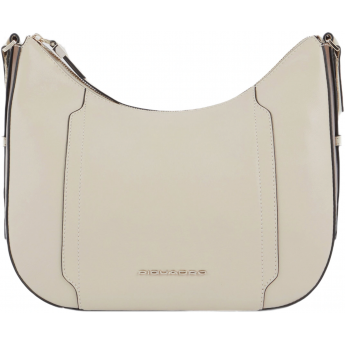 Сумка женская PIQUADRO CIRCLE BD6657W92/BECU бежевая/кофейная натуральная кожа