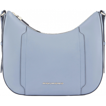 Сумка женская PIQUADRO CIRCLE BD6657W92/AZ3 голубая натуральная кожа