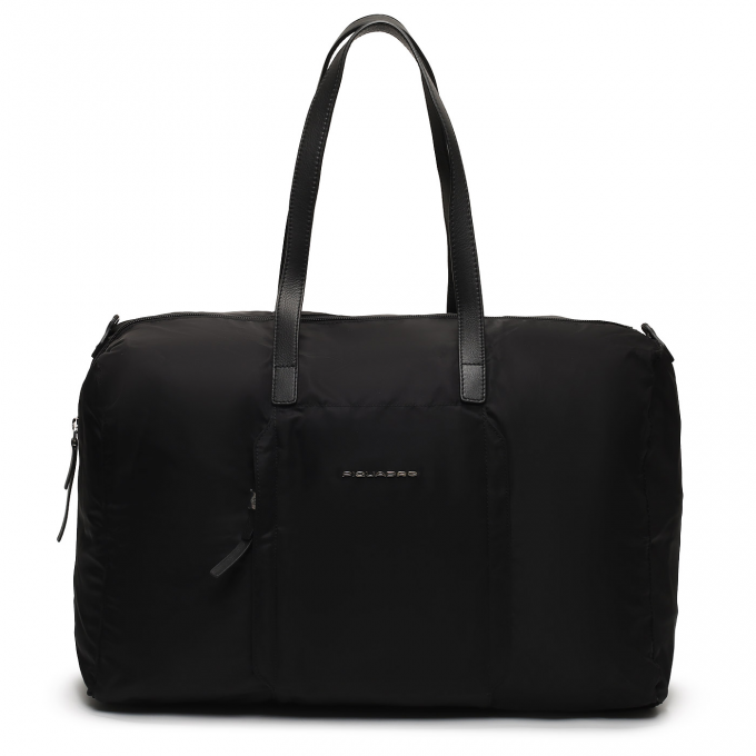 Сумка женская PIQUADRO LYRA черная ткань/натуральная кожа BV6722W92T/N