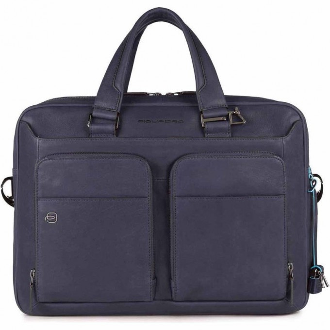Сумка мужская PIQUADRO BLACK SQUARE (синий) CA2849B3/BLU4