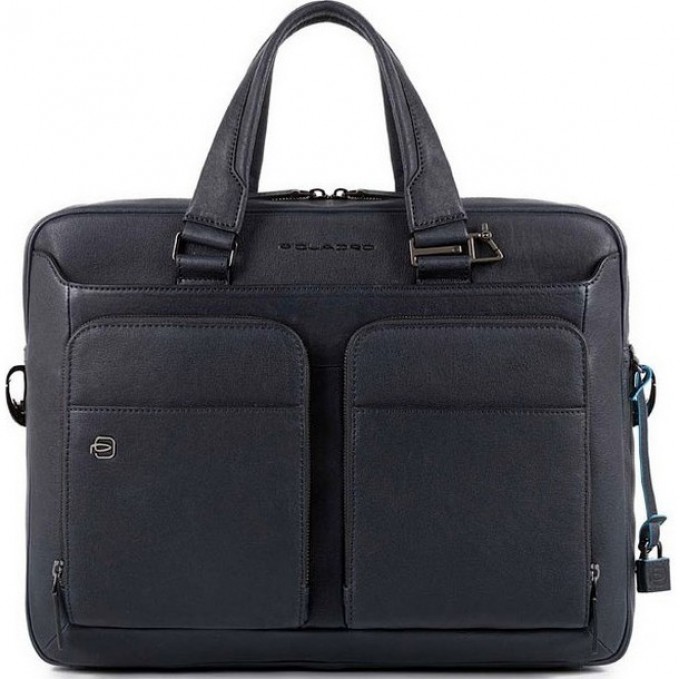 Сумка мужская PIQUADRO BLUE SQUARE (синий) CA2849B3/BLU