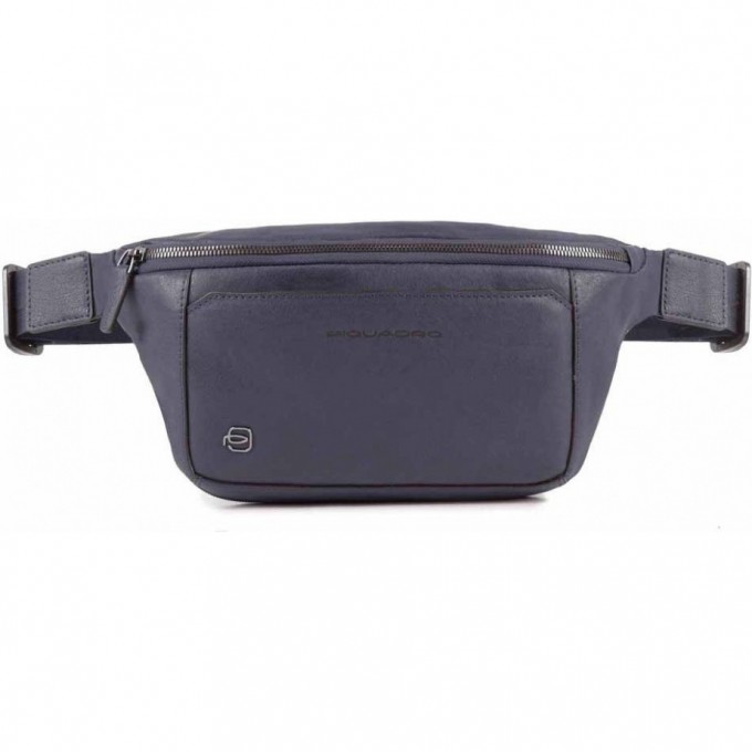 Сумка на пояс PIQUADRO BLACK SQUARE (синий) CA2174B3/BLU4