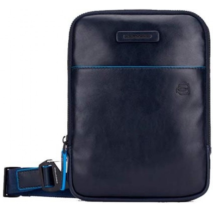 Сумка PIQUADRO BLUE SQUARE REVAMP синий натуральная кожа CA5944B2V/BLU